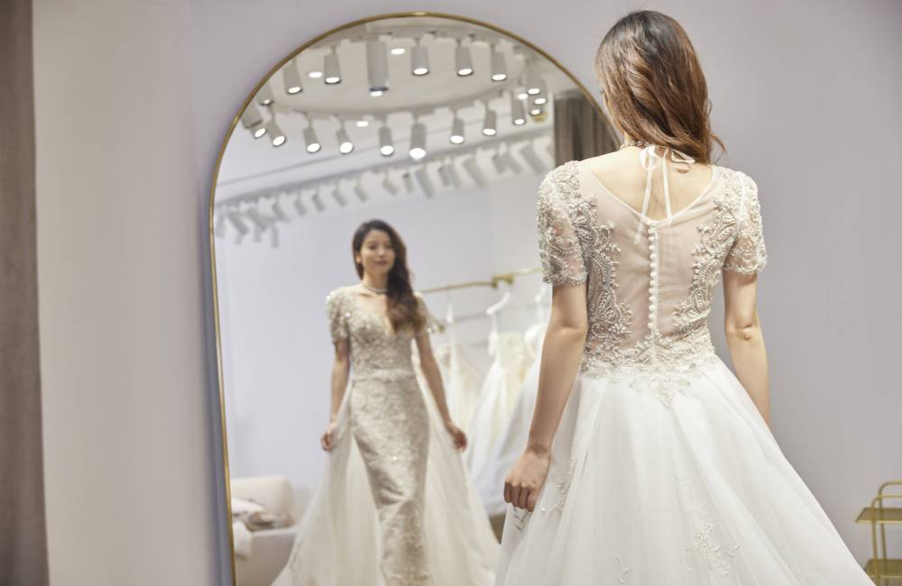 robe de mariée fabriquée en Chine